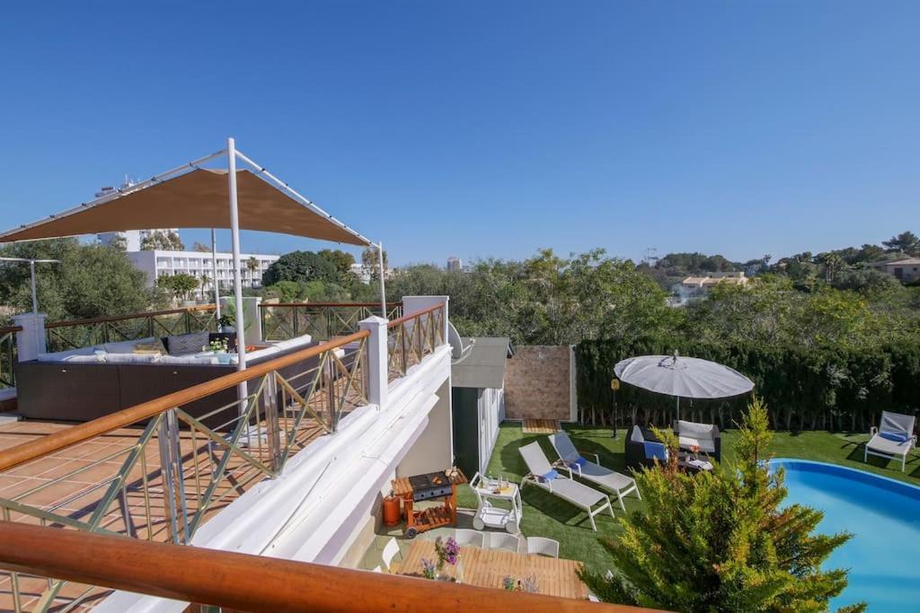 Moderne Villa, Pool+Meerblick,Schnelles Wifi,Klima Калас-де-Майорка Экстерьер фото