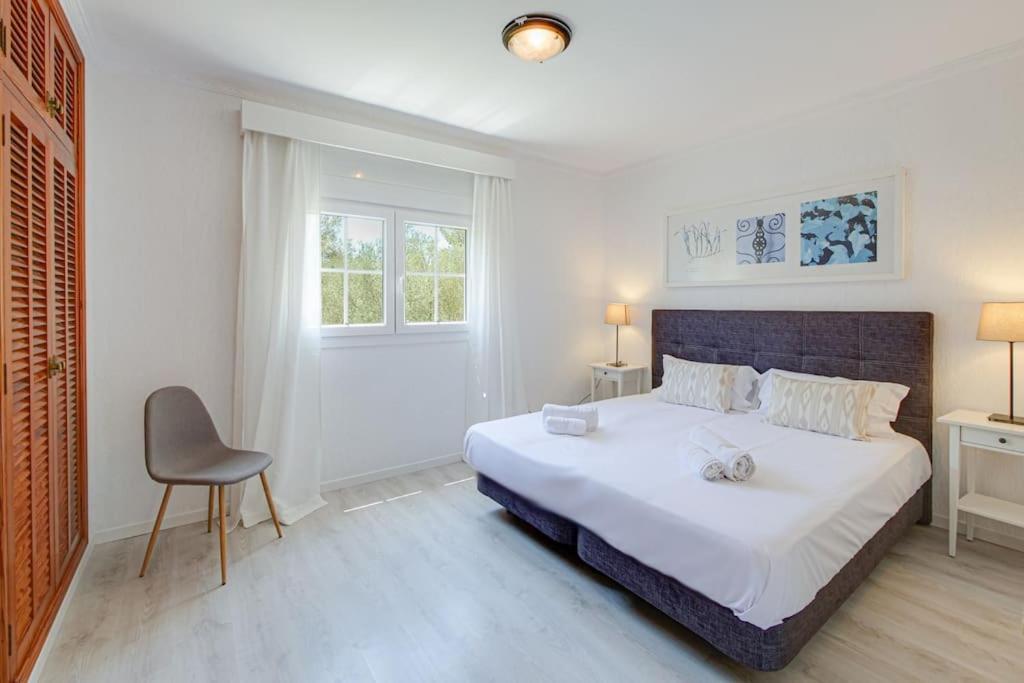 Moderne Villa, Pool+Meerblick,Schnelles Wifi,Klima Калас-де-Майорка Экстерьер фото